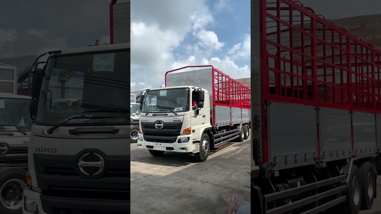 HINO FL 3 ch&acirc;n 15T l&ecirc;n s&oacute;ng 🚛 #youtubeshorts #hino #hino500 #hinofl