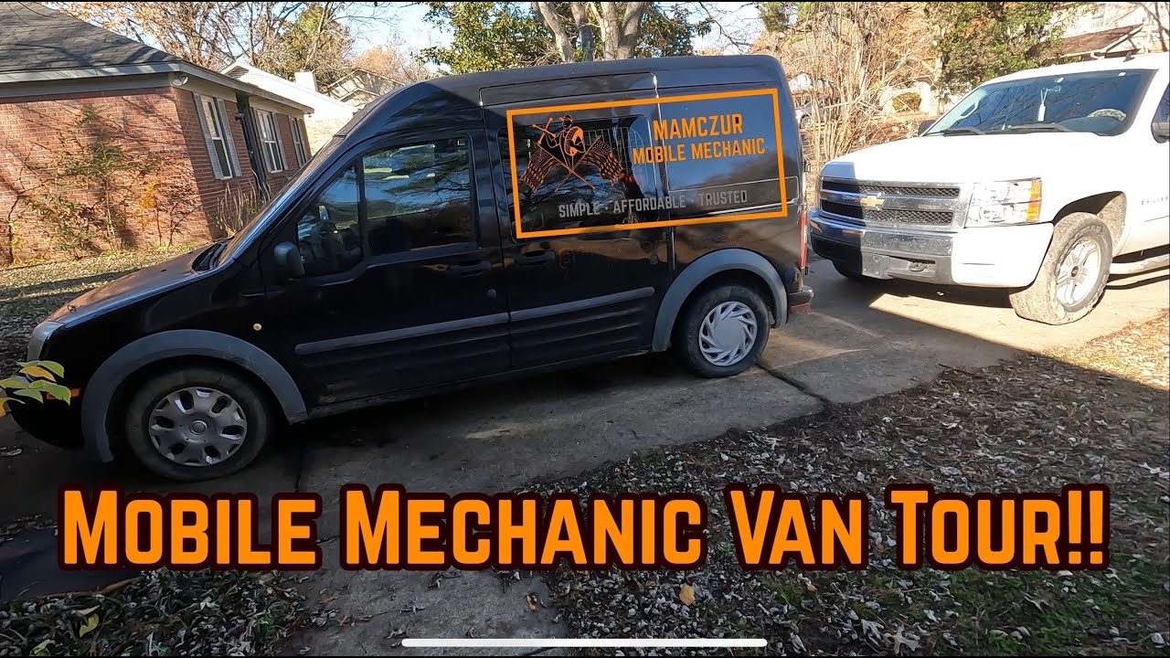My Mobile Mechanic Van Set Up