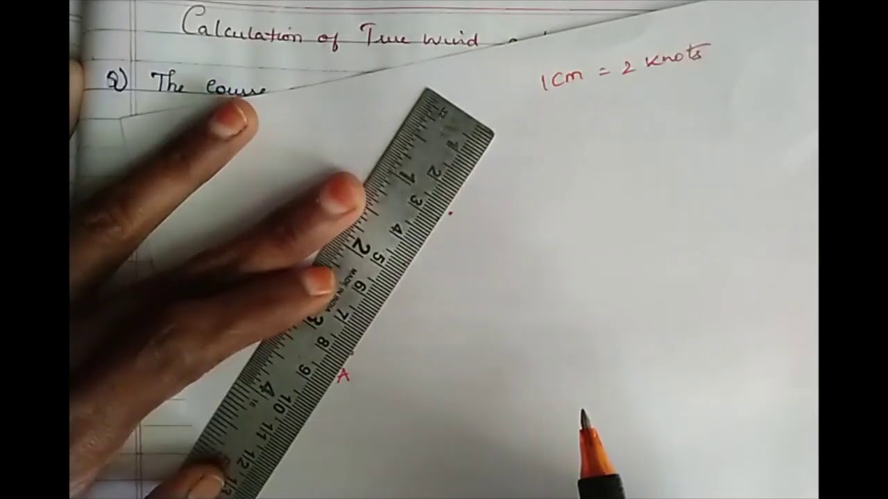 true wind and apparent wind problem