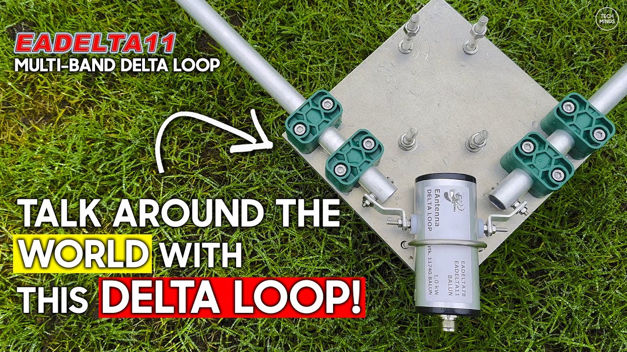 EAntenna DELTA-11 6 Band Delta Loop - This Antenna Is AWESOME!
