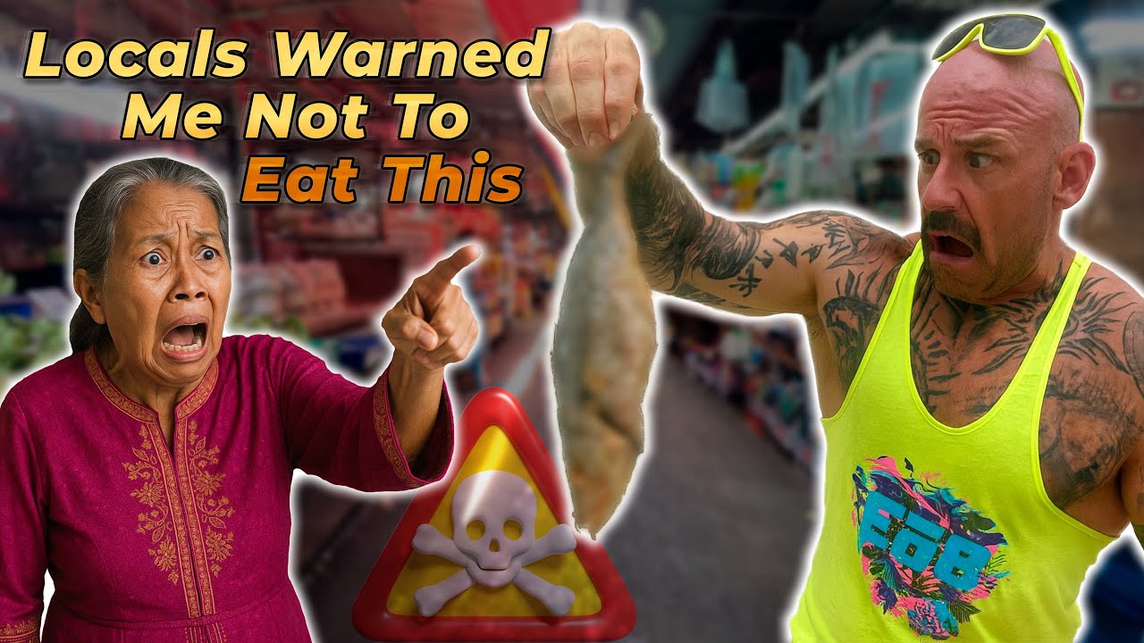 Locals Warned Me Not To Eat This! | Khlong Toei Wet Market Bangkok