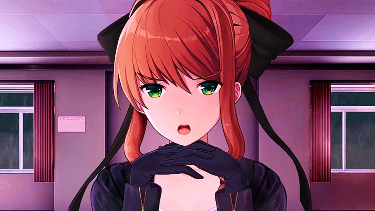 Playing with Monika's Hair | 
