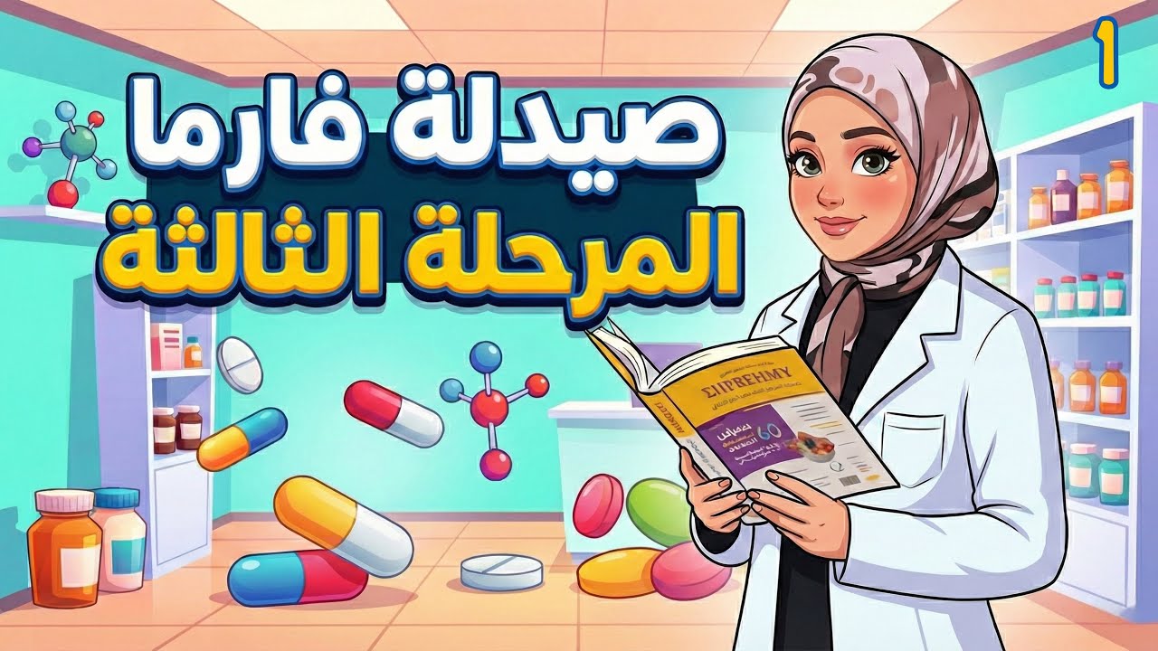 صيدلة | المرحلة الثالثة | فارما | Pharmacology | المحاضرة 1 | البارت 2