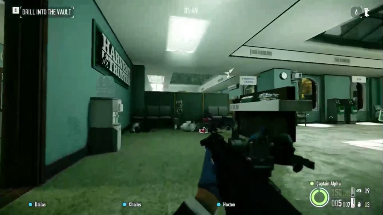 PAYDAY 2 - Bank Heist: Cash Solo Speedrun (WR 4:48)