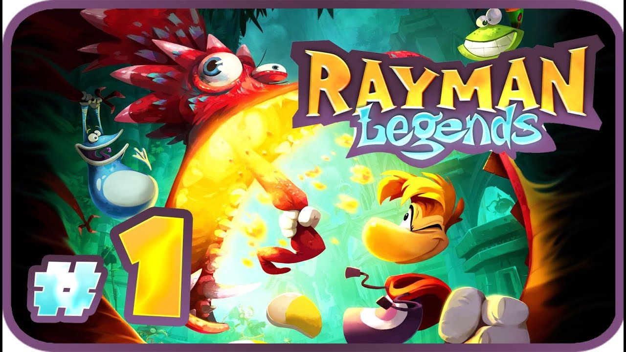 Rayman Legends Walkthrough Part 1 (PS4) Co-op No Commentary