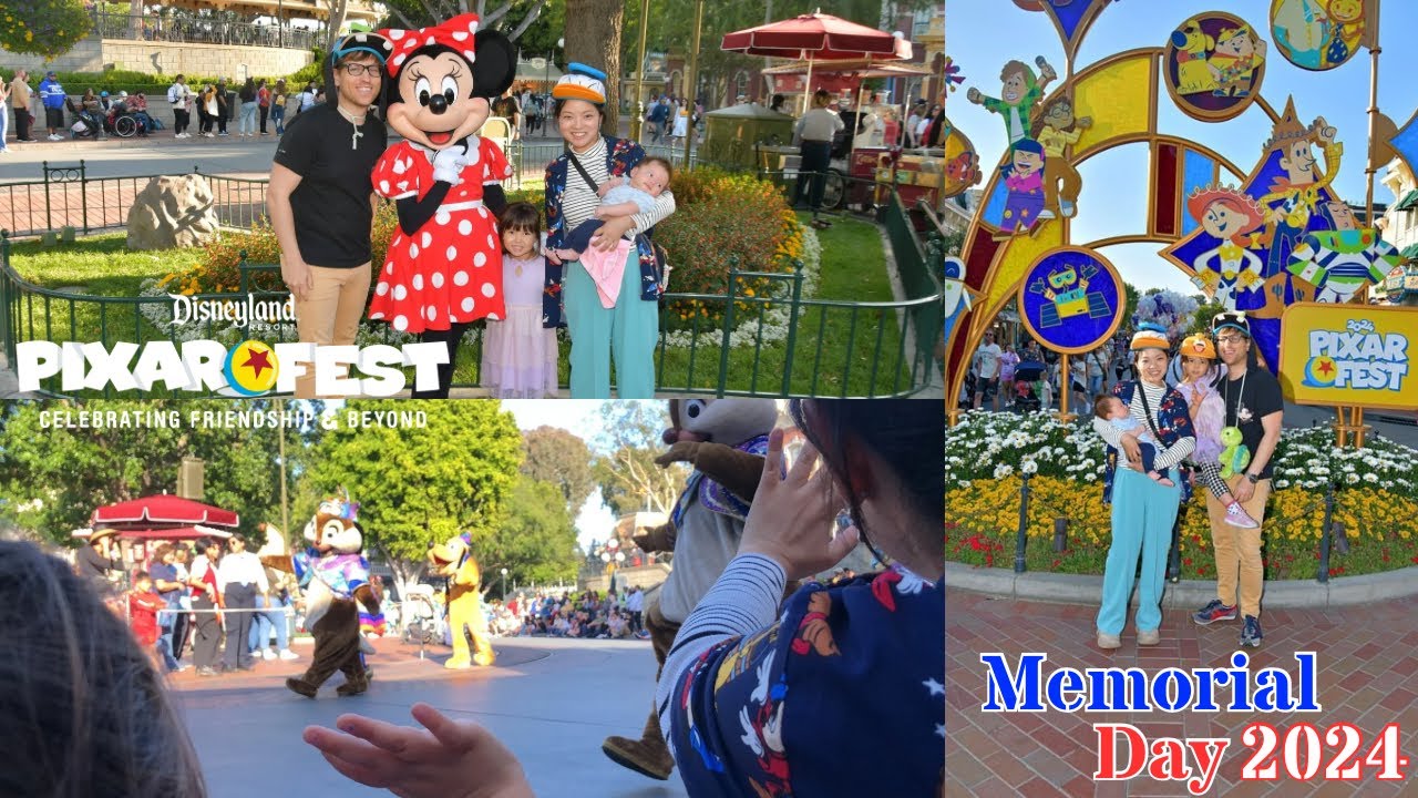 Baby Puni Chan first visit to Disneyland! May 27, 2024 - Magic Happens parade & Fantasyland rides