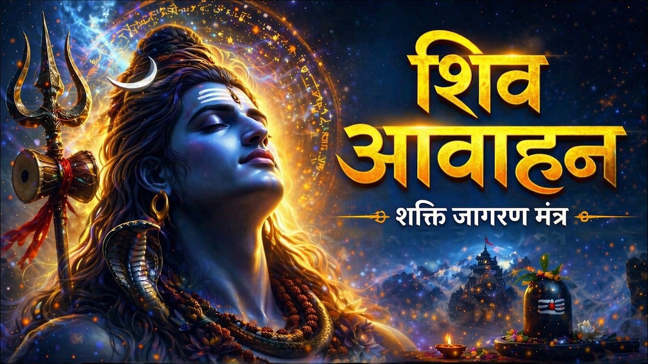 🔱 Shiv Aavahan | Shiva Morning Prayer | Sawan 2026 | Remove Negative Energy | Har Har Mahadev