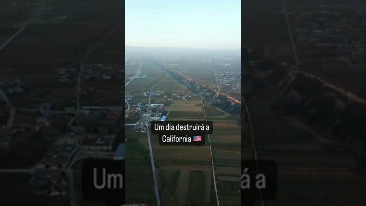 A falha de San Andreas destruir&aacute; a Calif&oacute;rnia. 😰🇺🇸