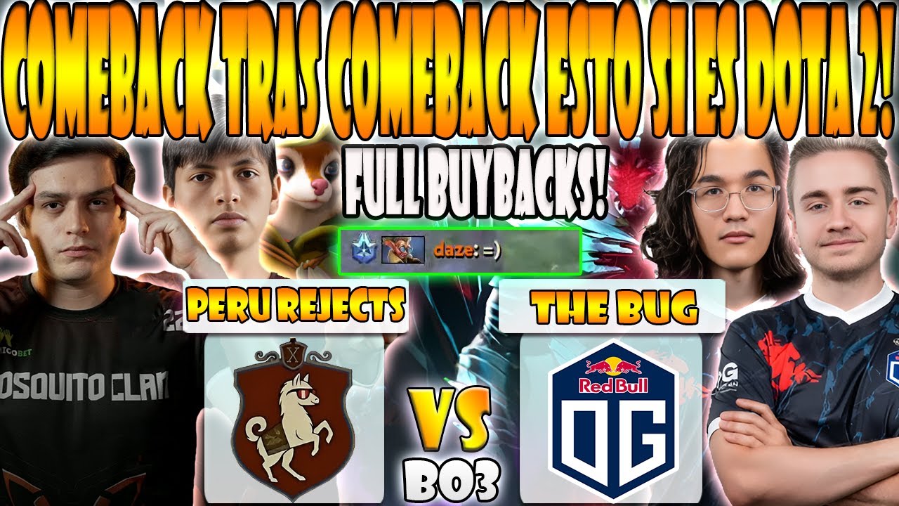 OG vs PERU REJECTS [BO3]MATTHEW, PAYK, DARKMAGO vs N0TAIL, STOJKOV- DREAMLEAGUE DIVISION 2: SEASON 1