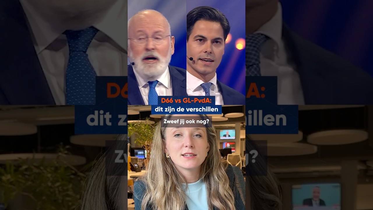 D66 en GroenLinks-PvdA: de verschillen uitgelegd