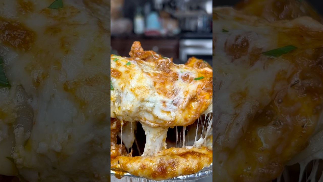 The easiest way to cook lasagna noodles!