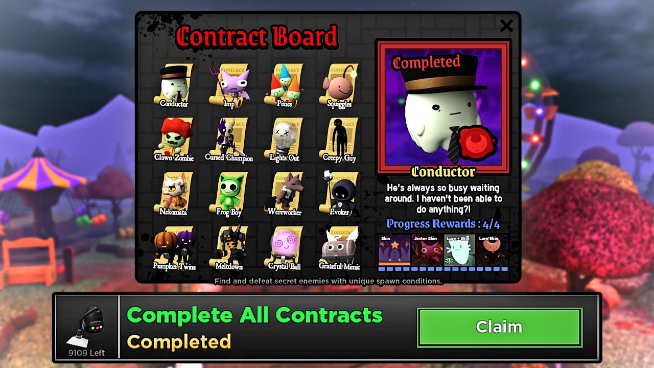 Tower Heroes How To Get All 16 Contracts + Family Business Lure Skin
