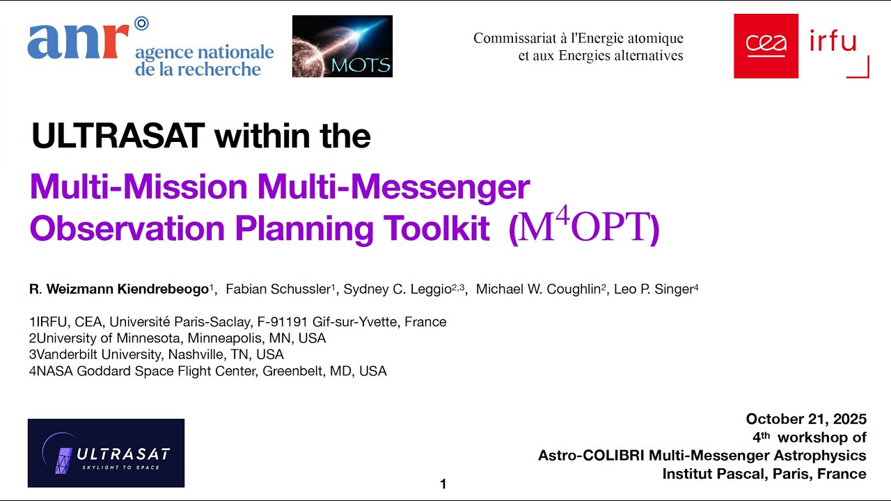 Multi-Mission Multi-Messenger Observation Planning Toolkit (Weizmann Kiendrébéogo)