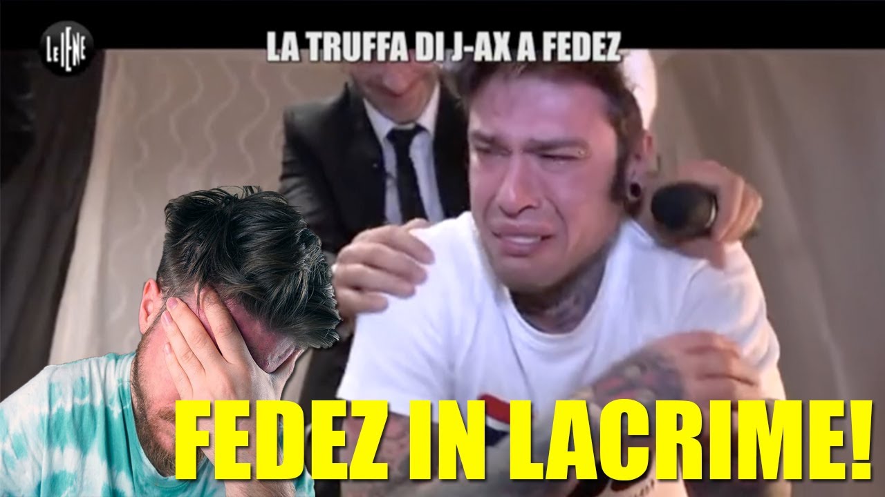REAGISCO ALLO SCHERZO DELLE IENE a FEDEZ! - NON L'AVEVO MAI VISTO PIANGERE!