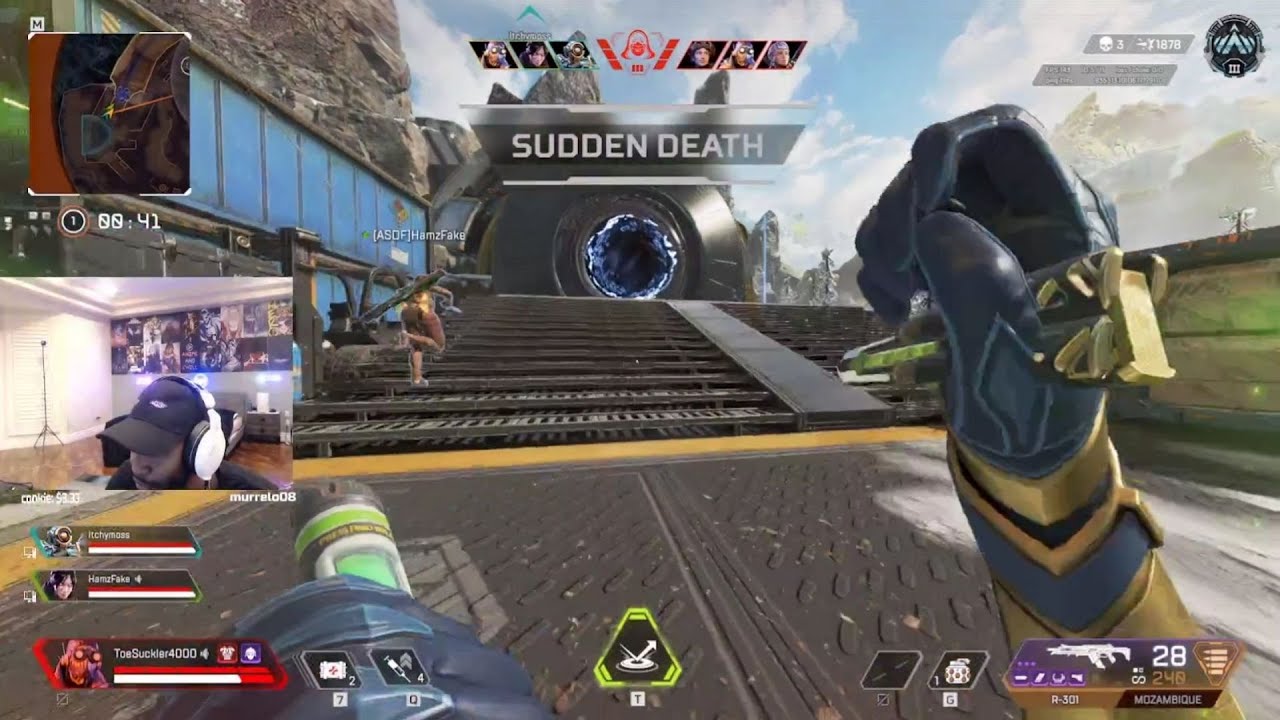 Hamlinz Joins Daequan to *DOMINATE* in Apex Legend Together After 2 Years! (FUNNY AF)