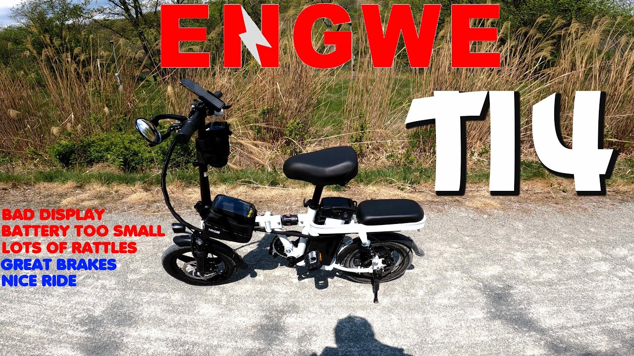 Engwe T14 Ebike Trail Ride and Battery Test #ebike
