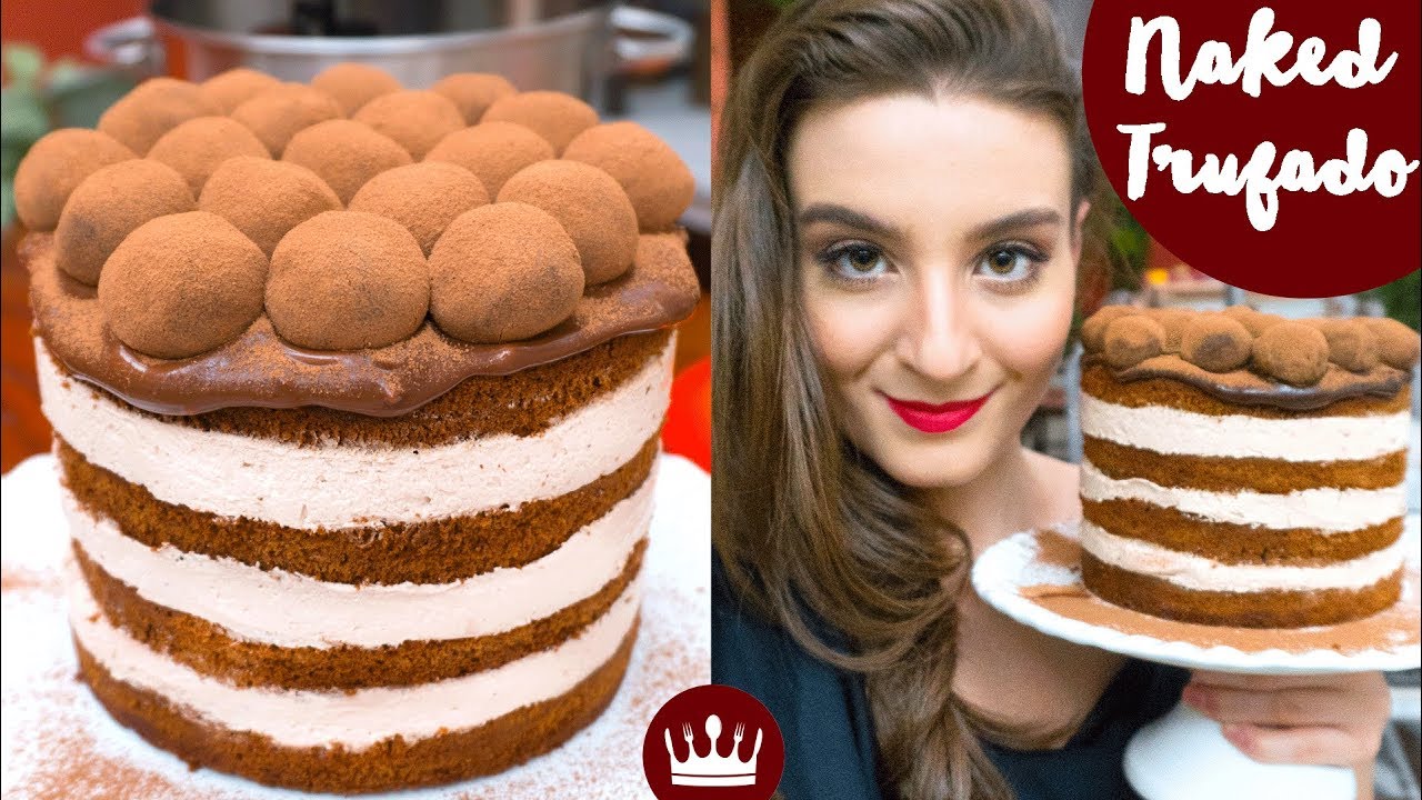 BOLO NAKED CAKE TRUFADO | Cozinha do Bom Gosto | Gabi Rossi
