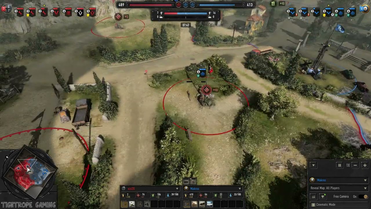 COH3 1v1 xizi20 (WM) vs Makros (UK)