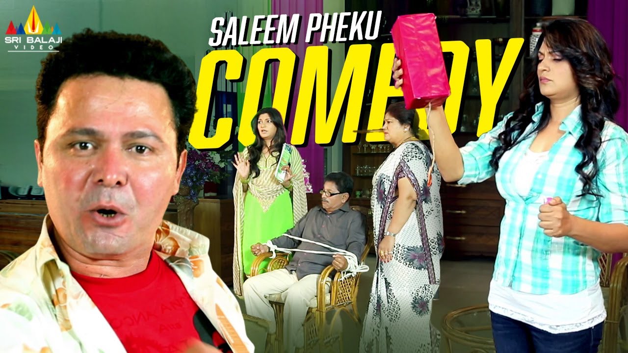 Saleem Pheku Non Stop Comedy Scenes Back to Back | Hyderabadi Pheku | Hindi Comedy Movie Scenes