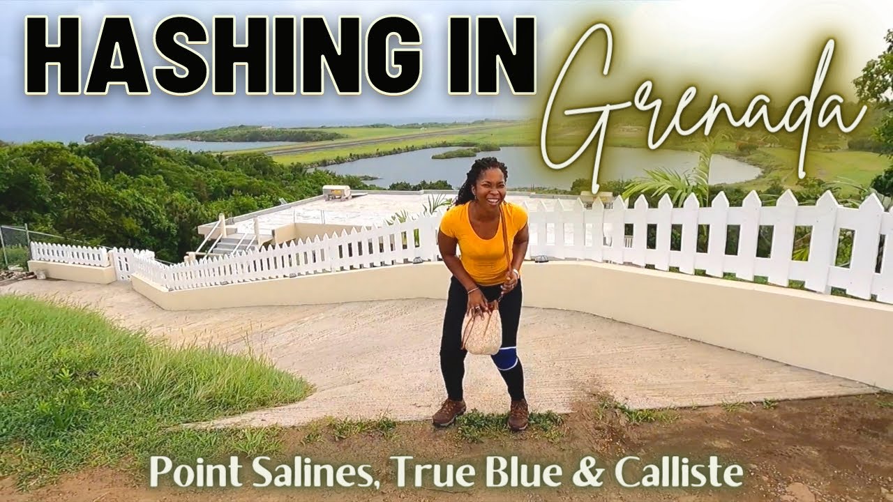 Hashing in Point Salines, True Blue & Calliste, Grenada! | Exploring Grenada! | Hashing Vlog!