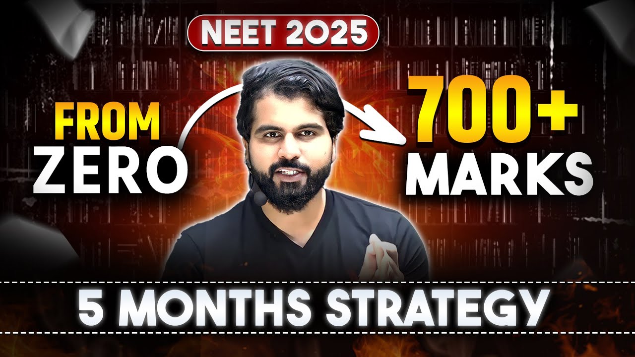 NEET 2025 5 Months Strategy | Score 700+ in NEET 2026 : Best Roadmap 😎 | By ABK Sir