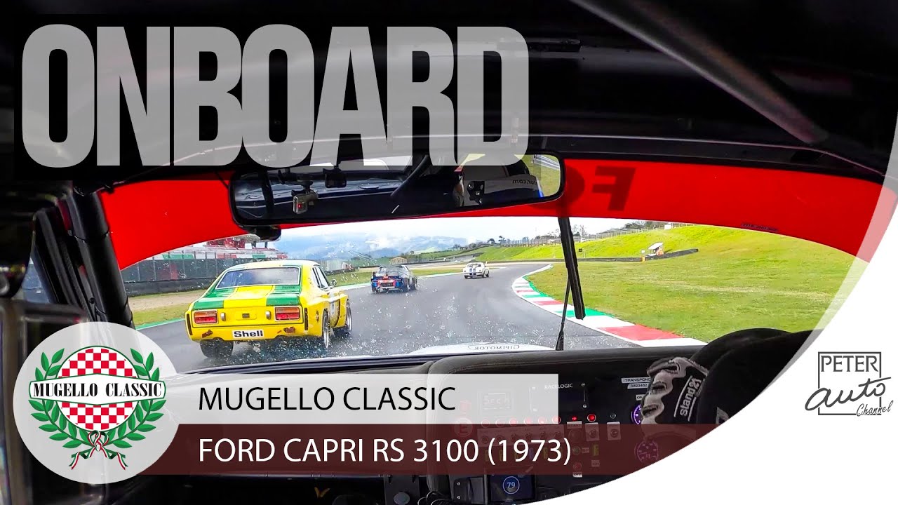 Ford Capri RS 3100 onboard - Mugello Classic 2022