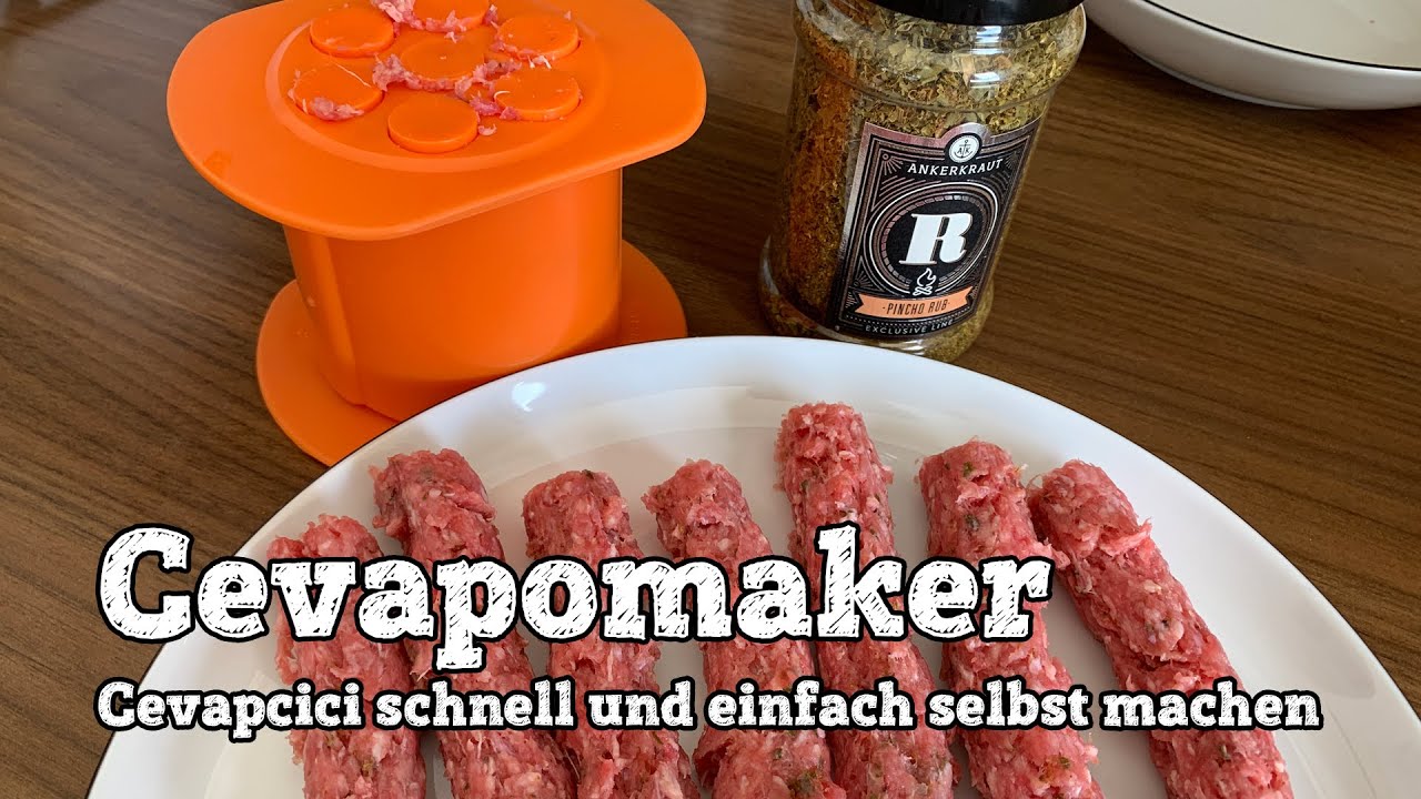 Cevapomaker – Cevapcici schnell und einfach selbst machen