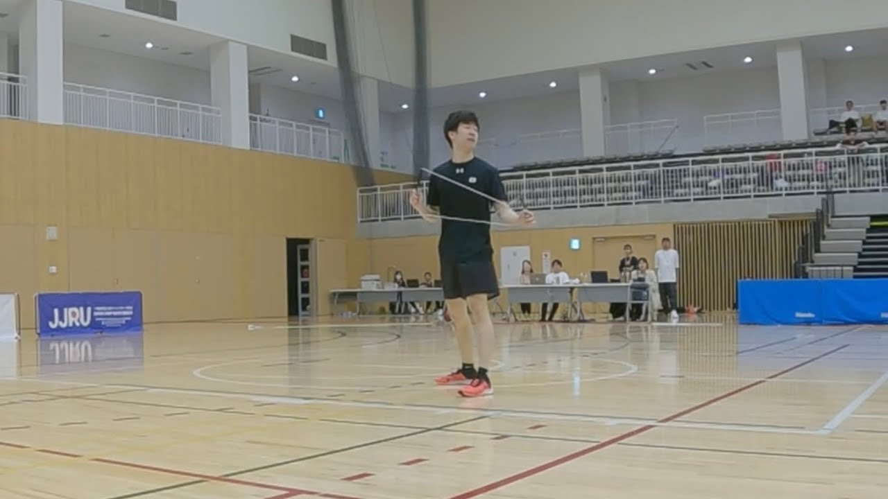 【縄跳び】ALL JAPAN個人フリースタイル予選第一位　竹村貫 2023/11/9