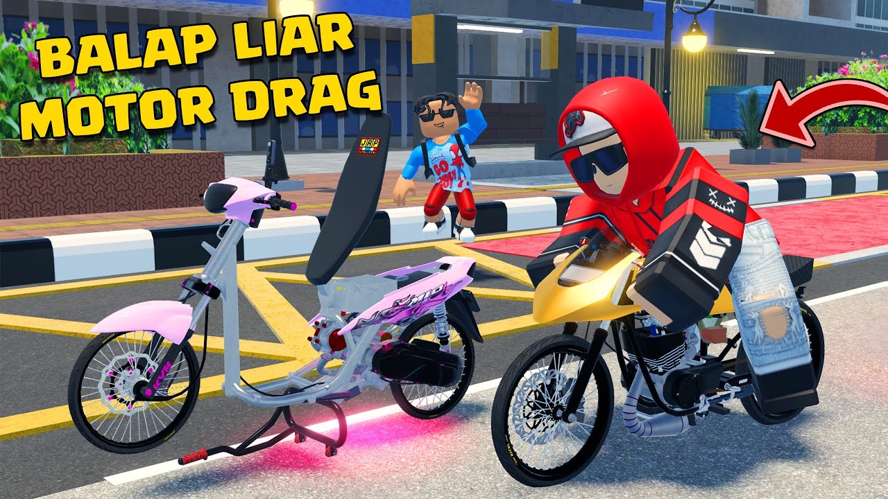 BELI MOTOR DRAG LANGKAH AUTO BALAP LIAR DI KOTA ROBLOX