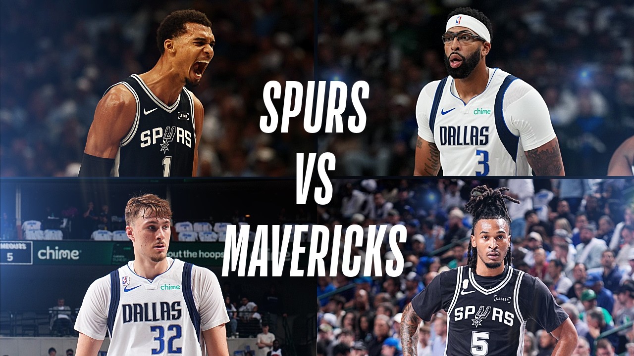 FLAGG vs WEMBY | MAVS vs SPURS Full Highlights | October 23, 2025