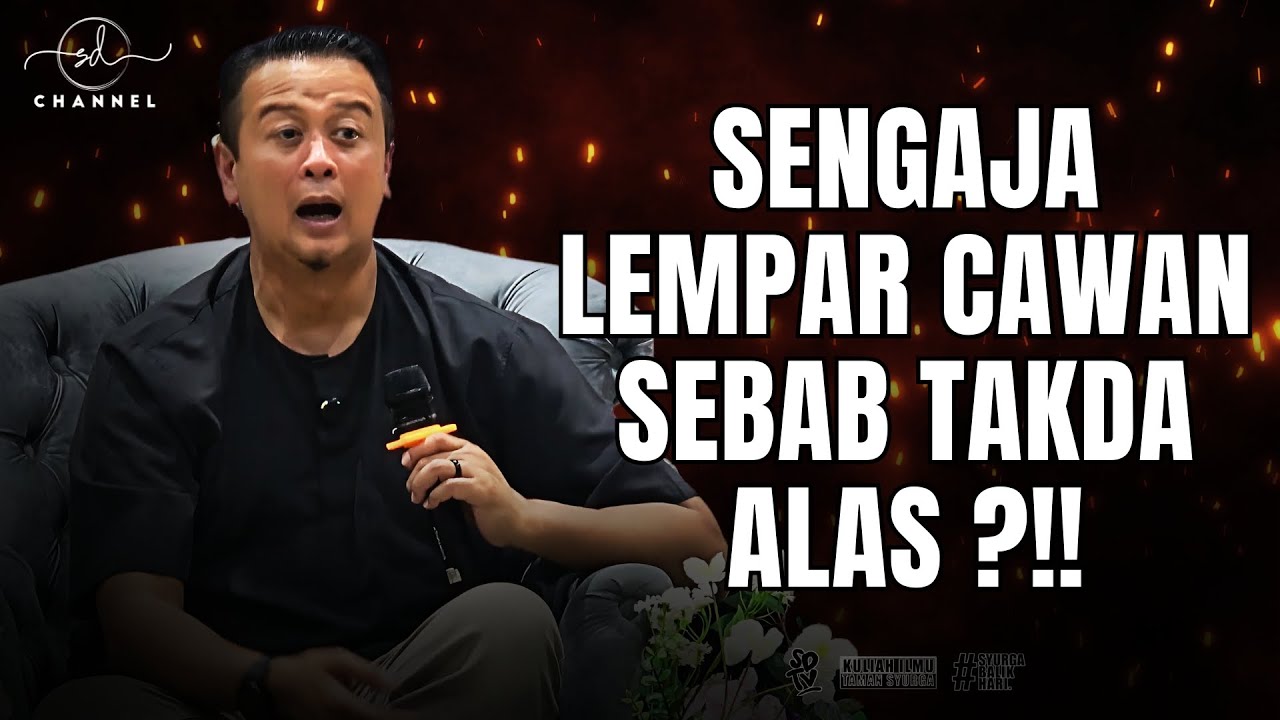 SYAMSUL DEBAT | SENGAJA LEMPAR CAWAN SEBAB TAKDA ALAS ?!!