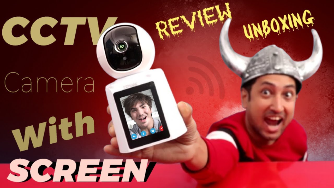 Smart AI Video Calling CCTV Camera with Screen | Best indoor WiFi security Camera 2025 in India