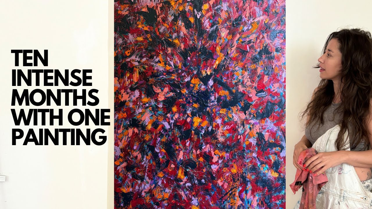 Ten Intense Months With One Painting  #art #artist #painting #creativeprocess #modernart