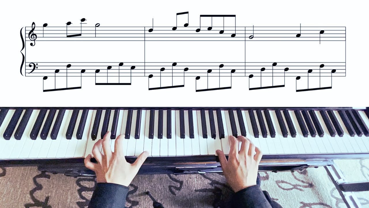 One of the Most Beautiful Songs from the Qing Dynasty (1700s) | Easy Piano Solo