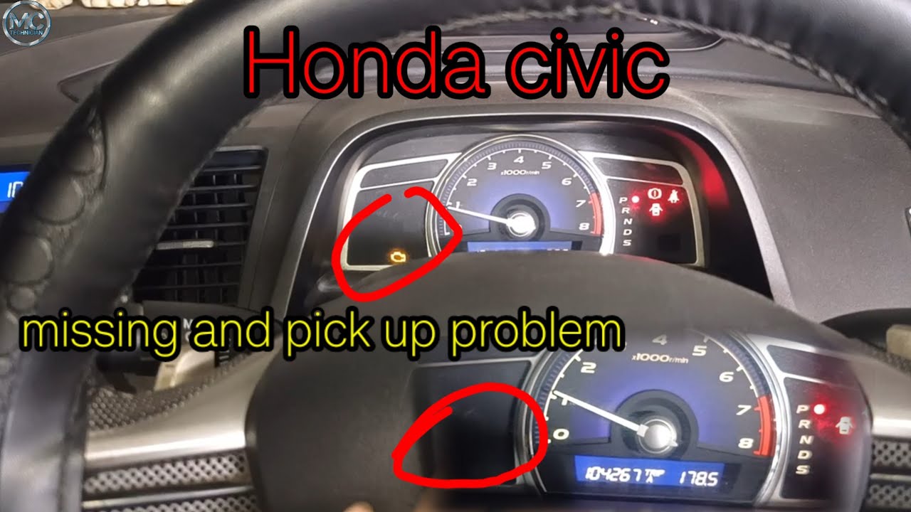 Honda civic pickup problem and missing ##Honda civic missing problem pick up down##ignition coil pri