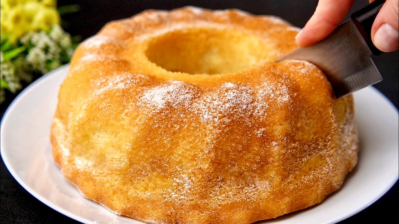 Итальянский апельсиновый пирог🍊за 5 МИНУТ, о котором НИКТО не знает! Просто и вкусно!