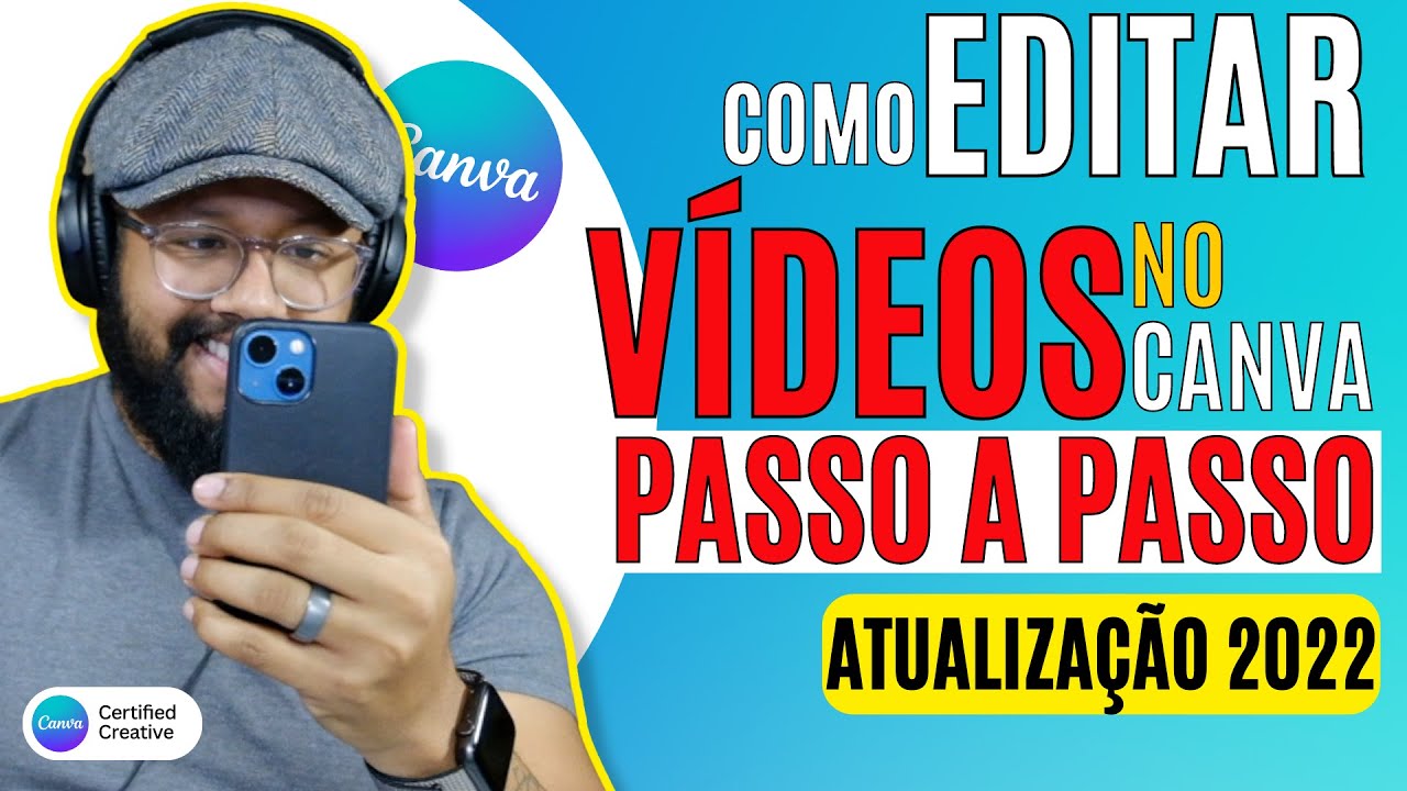 Como editar vídeos no Canva GRÁTIS tutorial 2022 PASSO A PASSO