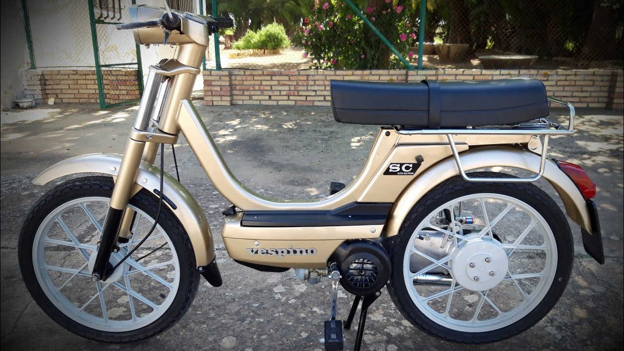 Restauración Vespino SCA 1983