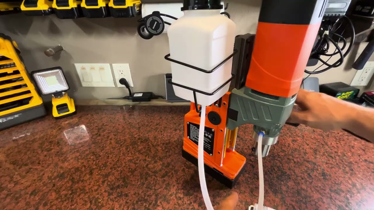 How to Use Magnetic Base Drill Press by VEVOR