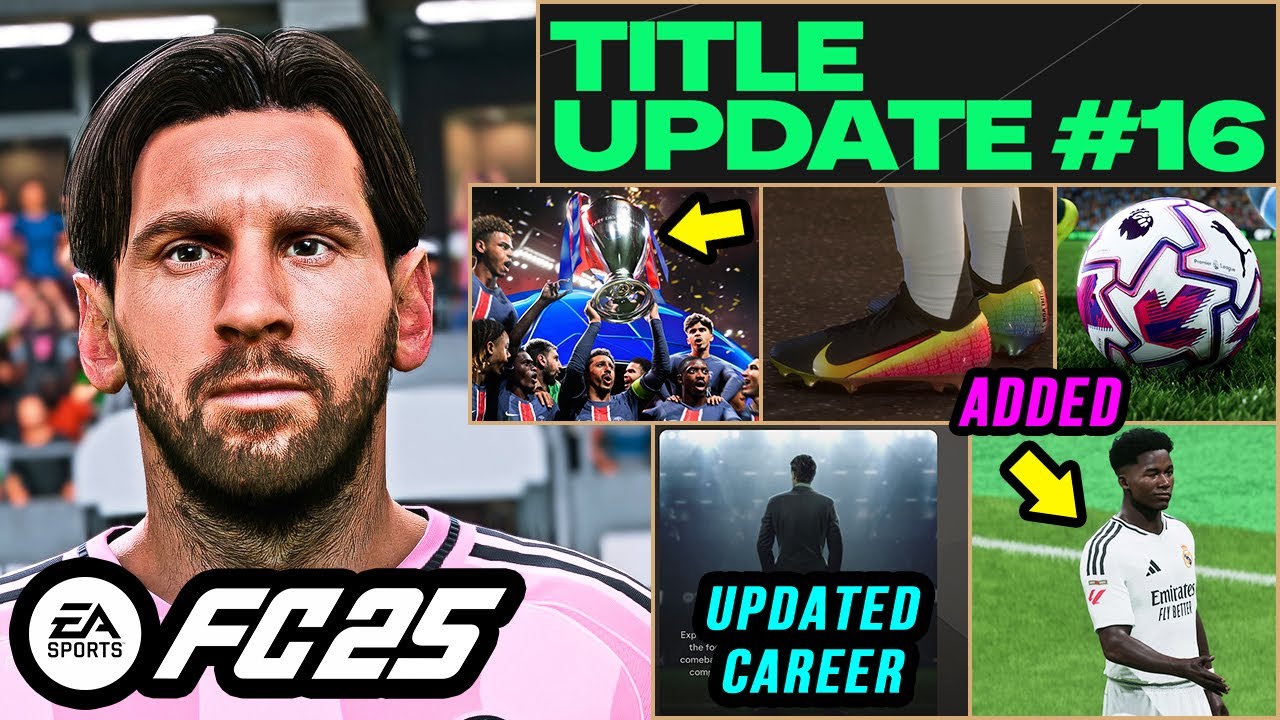 EA FC 25 NEWS | NEW CONFIRMED Updates, Additions, Real Faces & FIXED Career Mode ✅