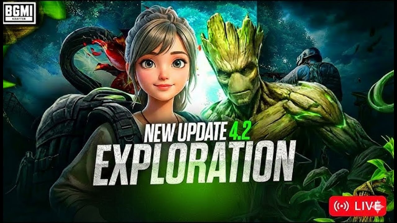 🔴NEW UPDATE WITH NEW IPAD ! EXPLORE4.1 UPDATE | BGMI #pubg #shortfeed #shortlive #bgmilive #bgmi