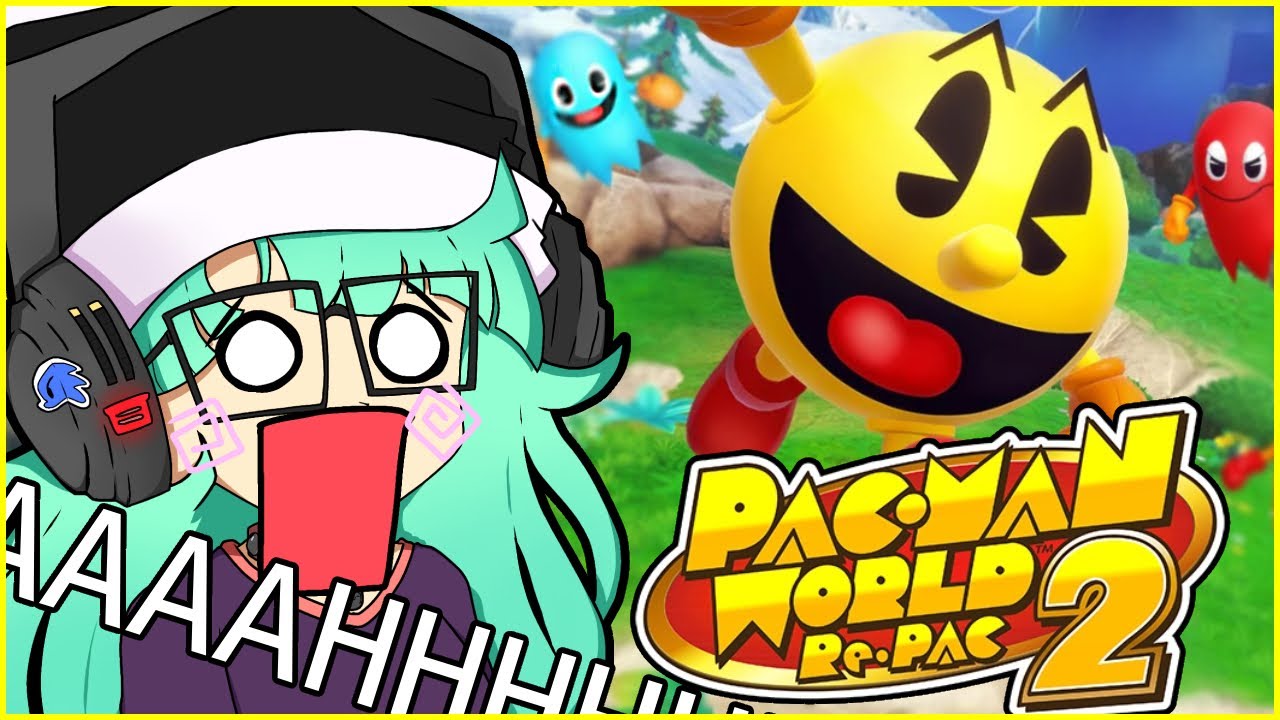 NAOMI SCREAMS OVER PAC-MAN WORLD 2 RE-PAC!!!
