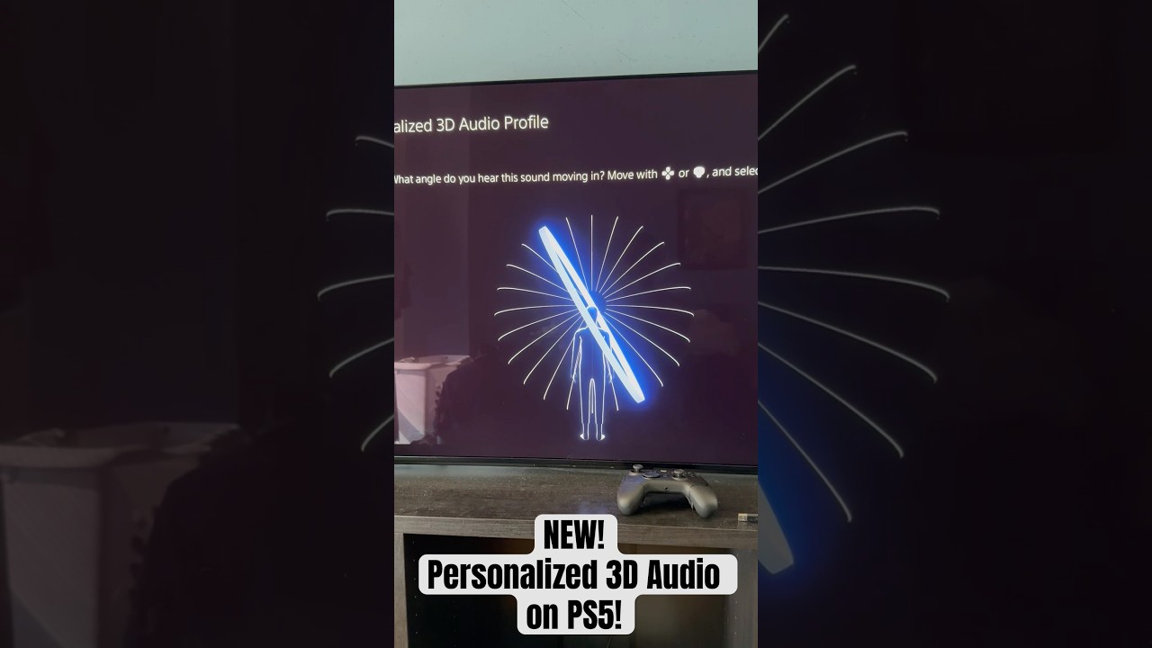 PS5 Personalized 3D audio = better audio separation! #trending #ps5 #new #gaming #playstation #news