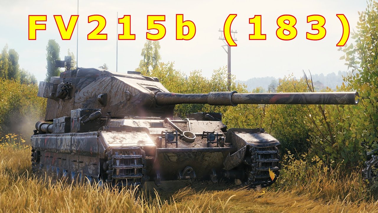 World of Tanks FV215b (183) - 5 Kills 10,4K Damage.