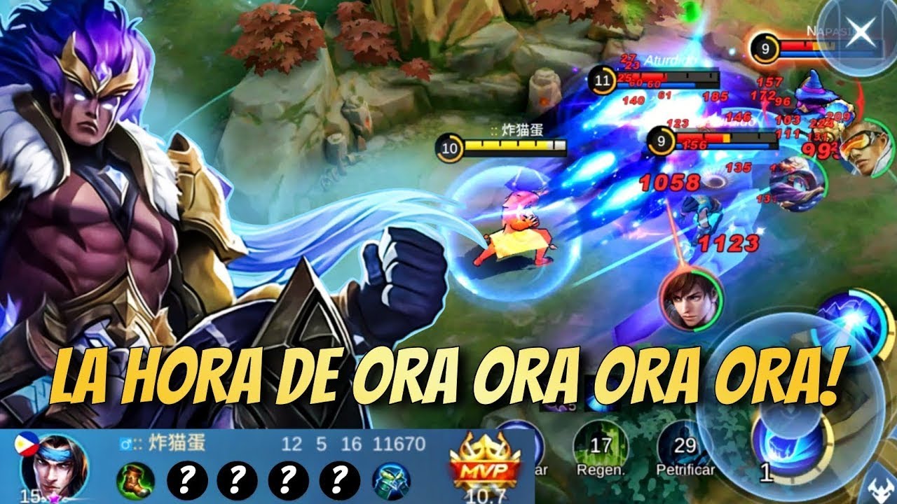 BADANG REVIENTA DESPUES DEL BUFF😱! LA HORA DE ORA ORA ORA ORA ORA🤜🤛👊🤜👊🤜👊 MOBILE LEGENDS ESPAÑOL