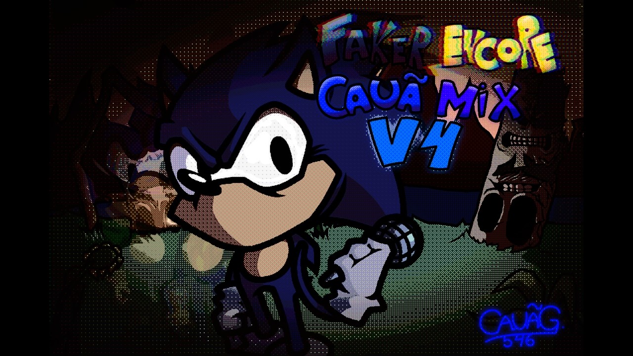 Vs Sonic.exe UST - Faker Encore Cauã Mix V4