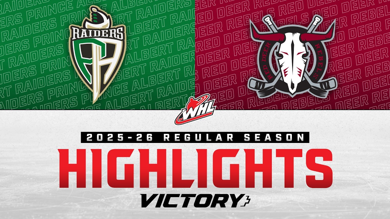 Prince Albert Raiders at Red Deer Rebels 03/07 | WHL Highlights 2025-26