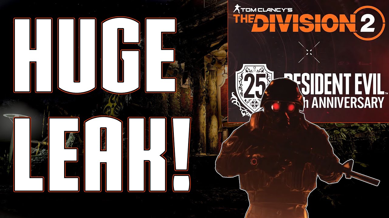 The Division 2 | Resident Evil Crossover Trailer Leaked!! | Codename Nightmare Revealed!!