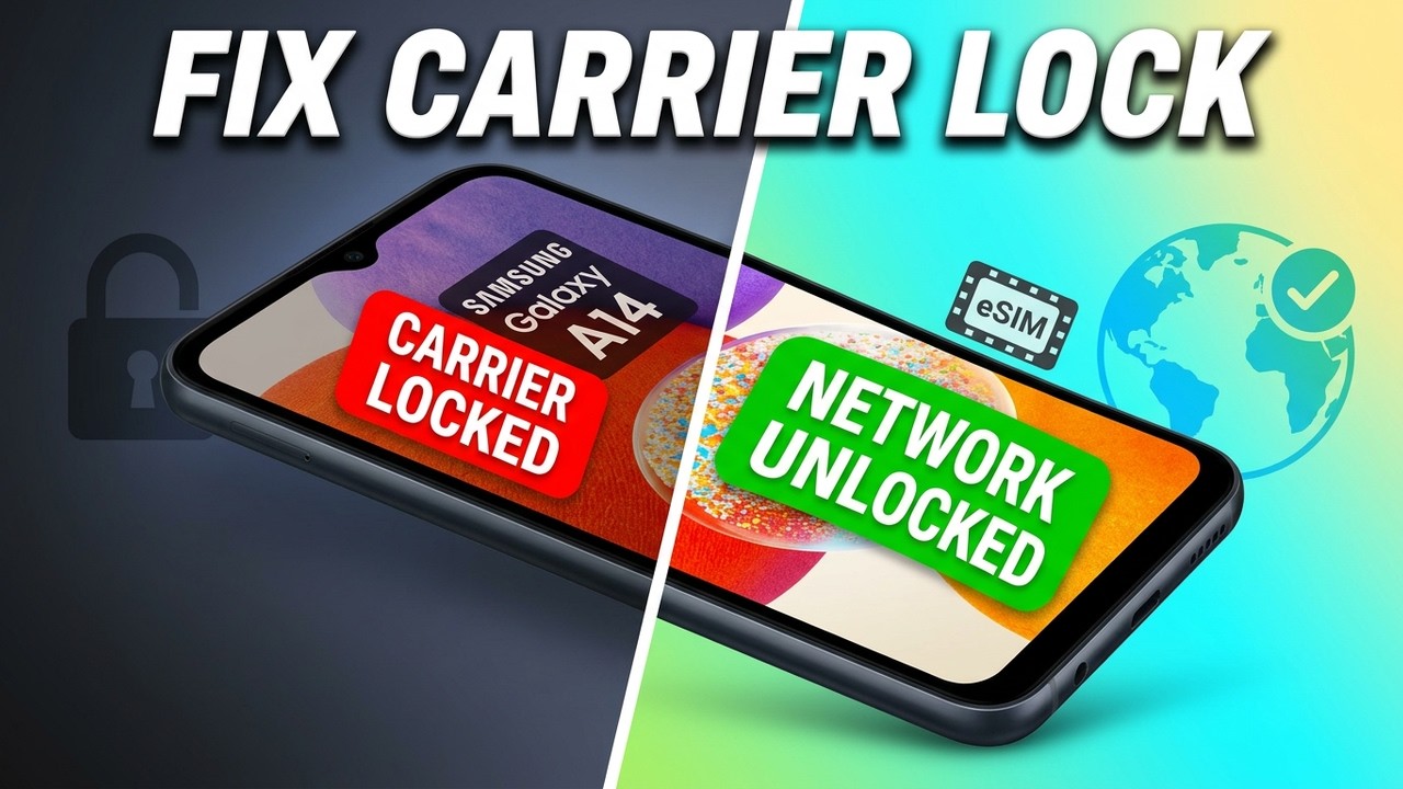 Carrier Lock Blocking Your Samsung Galaxy A14?