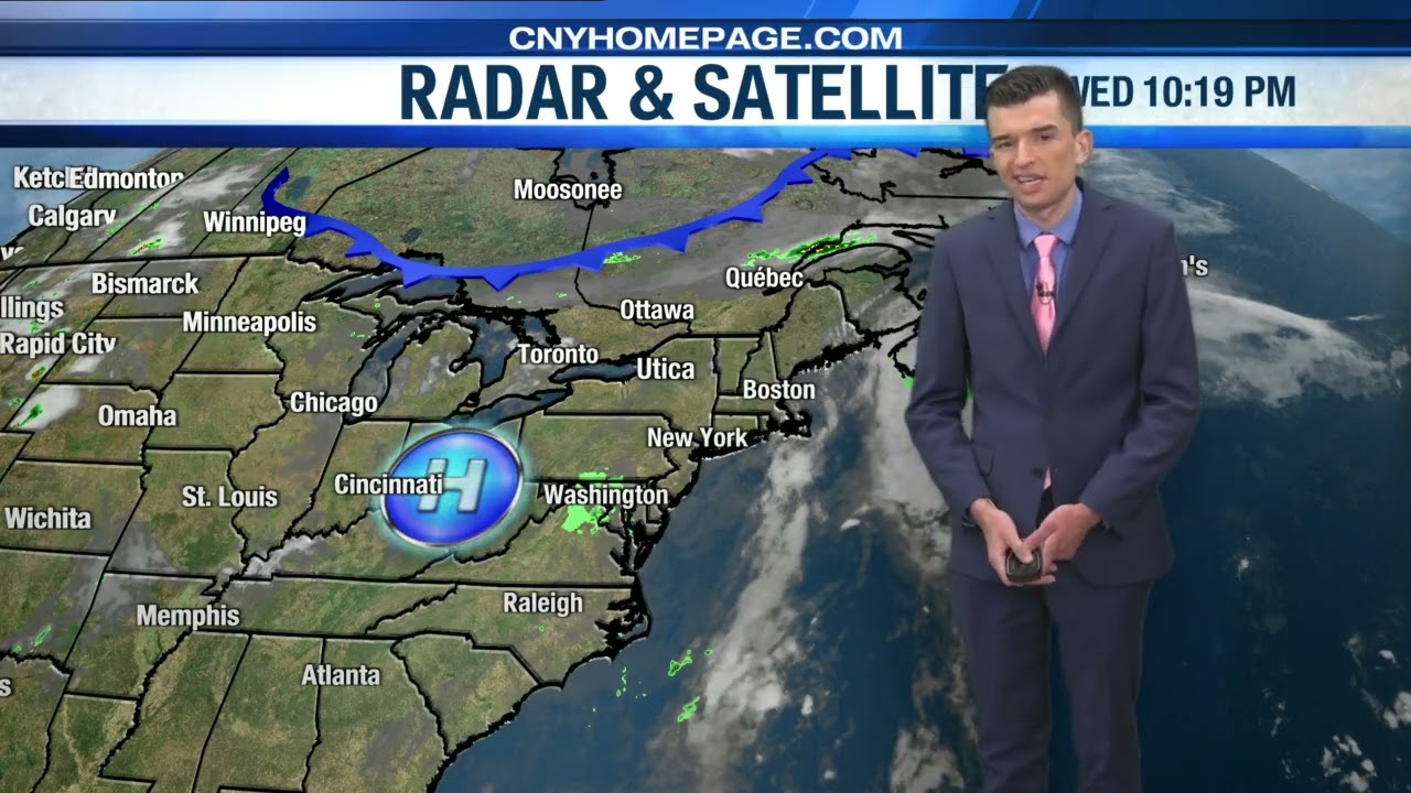 Sunny, seasonable stretch with brief weekend shower chances!